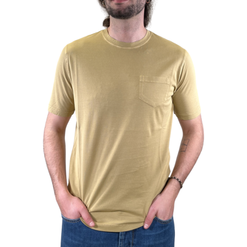 Filippo De Laurentiis T-shirt Uomo Beige TSMCTASJER060
