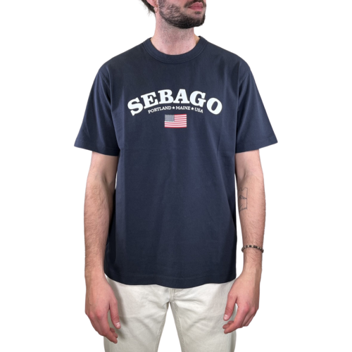 Sebago T-shirt Uomo Blu 751165W193