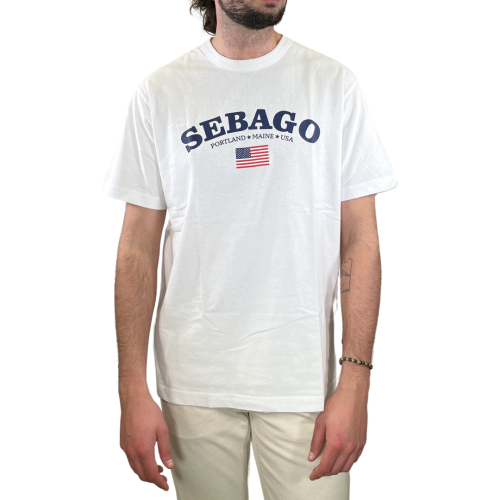Sebago T-shirt Uomo Bianco 751165W001