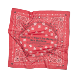Department 5 Foulard Donna Rosso Scarlatto XZ0162TF380405