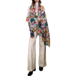 Andrea&#039;s Sciarpe Donna Fantasia 7709TOFFEE