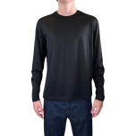 Filippo De Laurentiis Maglia Uomo Nero TSMLJWOOL990