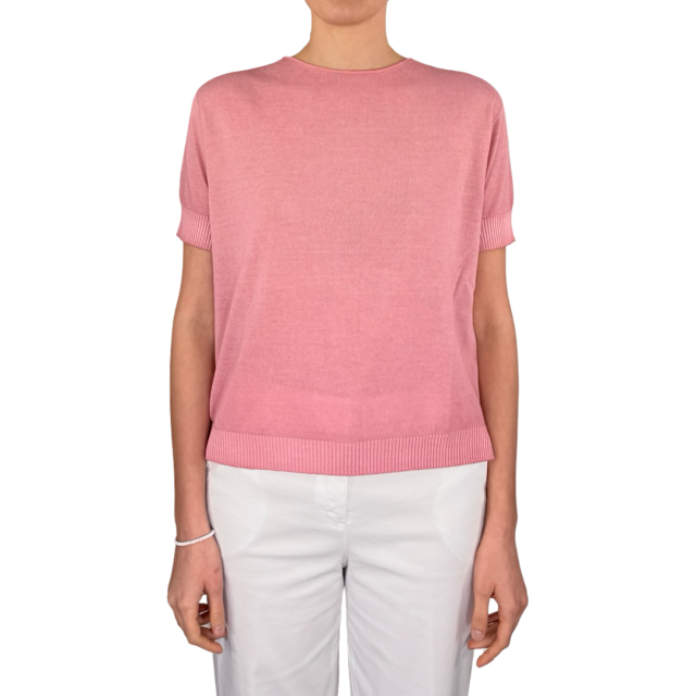 Arovescio Maglia Donna Mauve F203W2620317